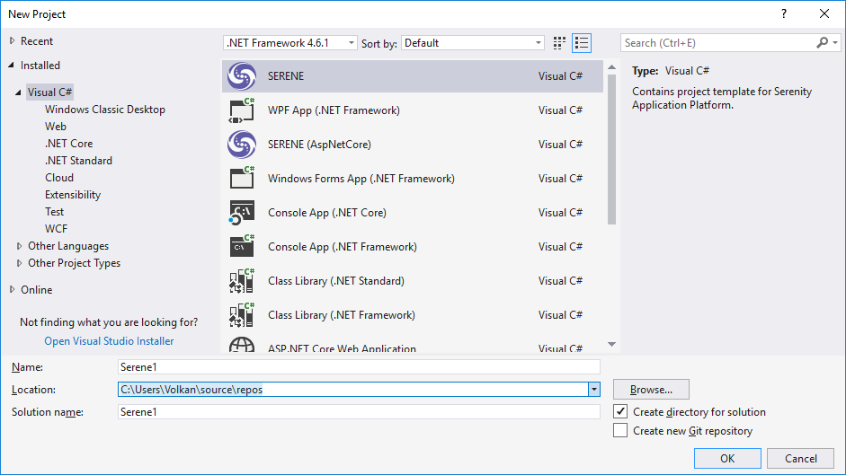 Create App - Visual Studio Marketplace